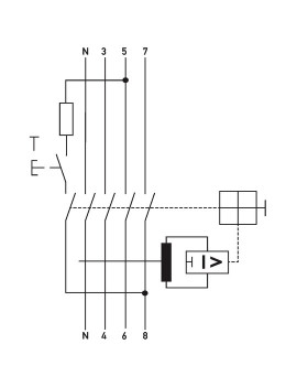 Doepke DFS4 040-4/0,03-A Fehlerstromschutzschalter