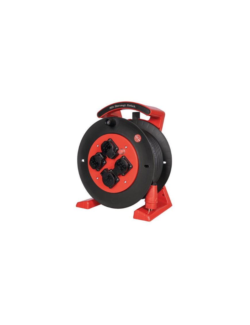 RED TROLL® 2.0 - 40m Kabeltrommel IP54 BGI 608 230V 50Hz