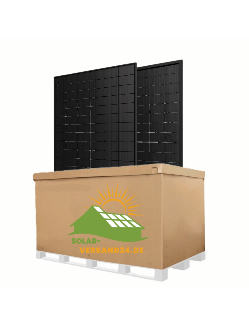 37x Jolywood JW-HD96N-R2 455W Transparent Bifazial Solarmodul