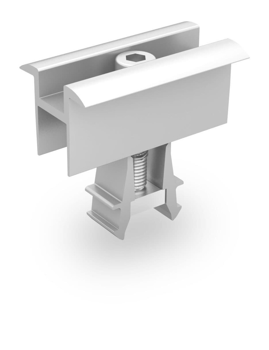 K2 SingelRail Mittelklemme Silber - 2003071
