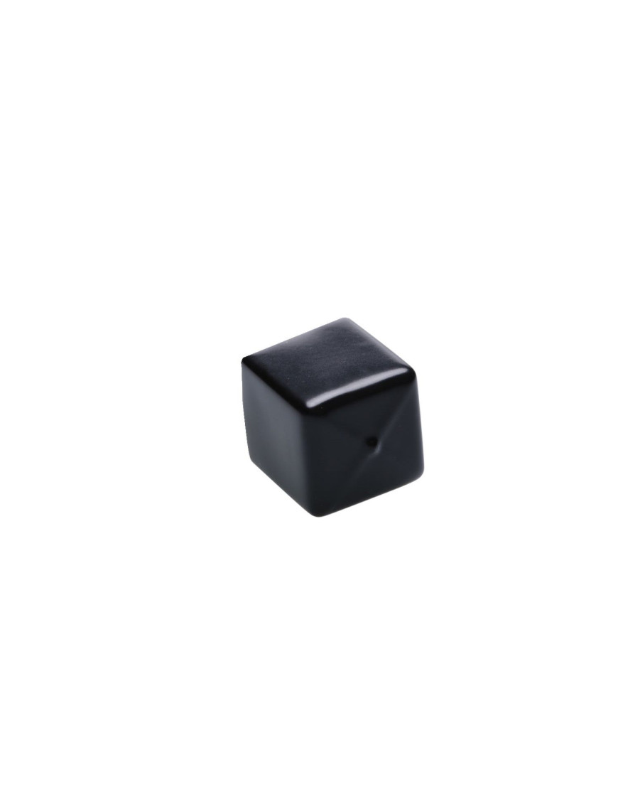 Abdeckkappe Schwarz 40x40x40mm