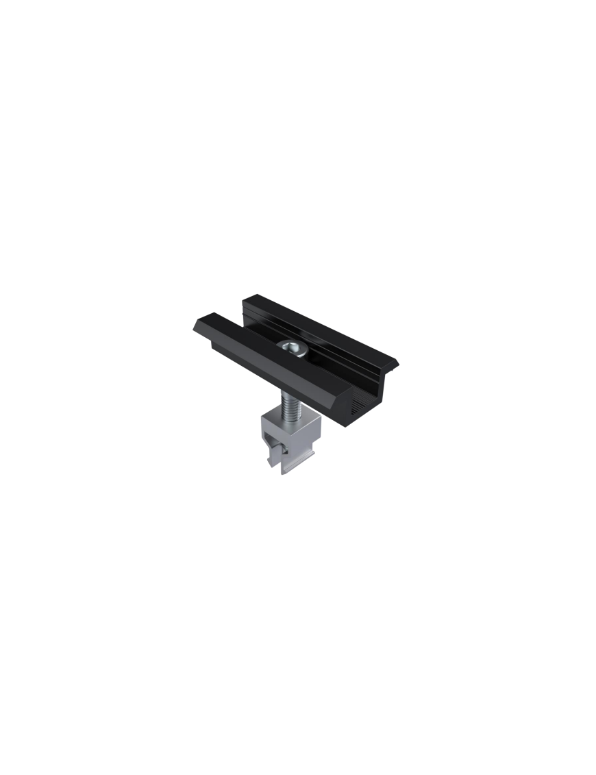 Modulmittelklemme Klick Schwarz 28-34mm
