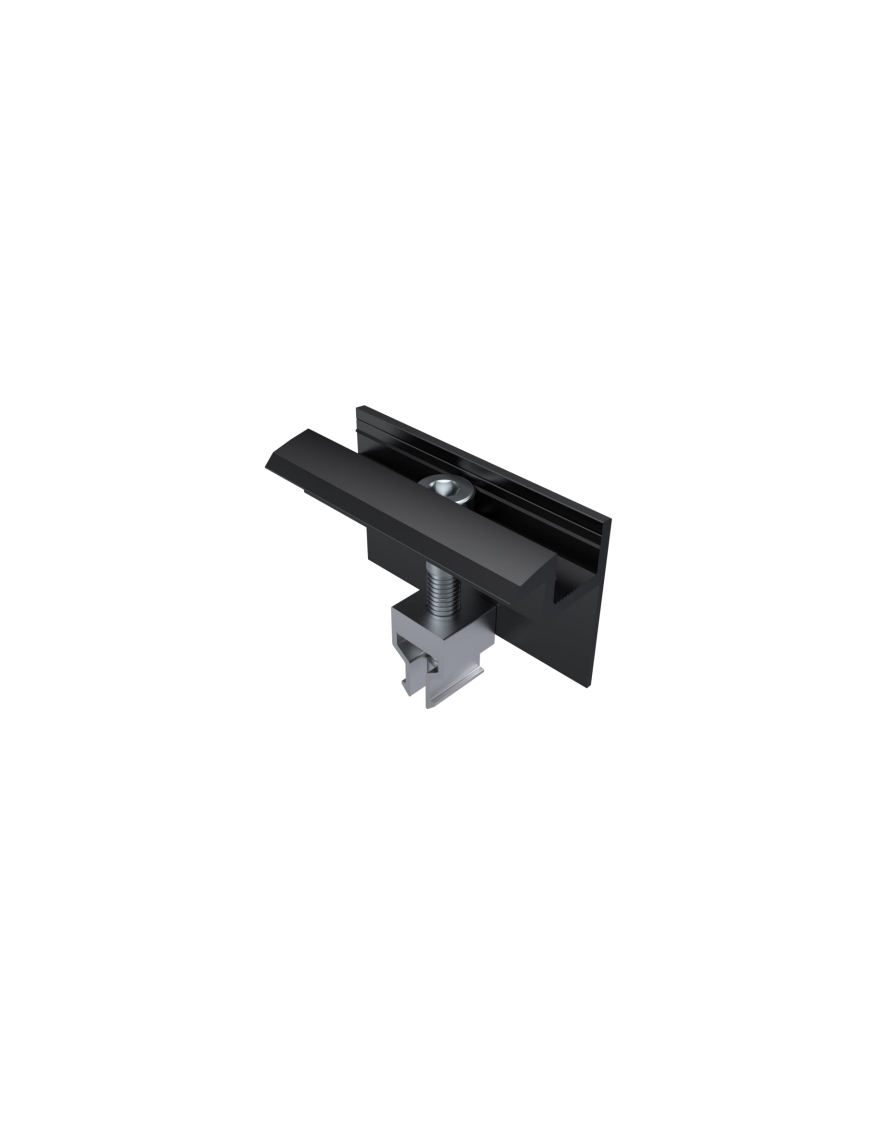 Modulendklemme Klick Schwarz 30-34mm
