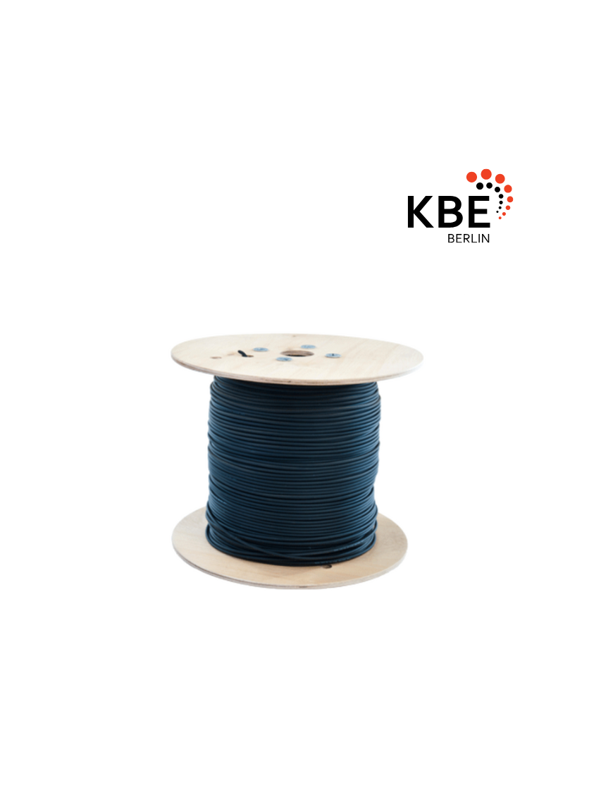 KBE Solarleitung 1x6mm² H1Z2Z2-K Schwarz 500 M