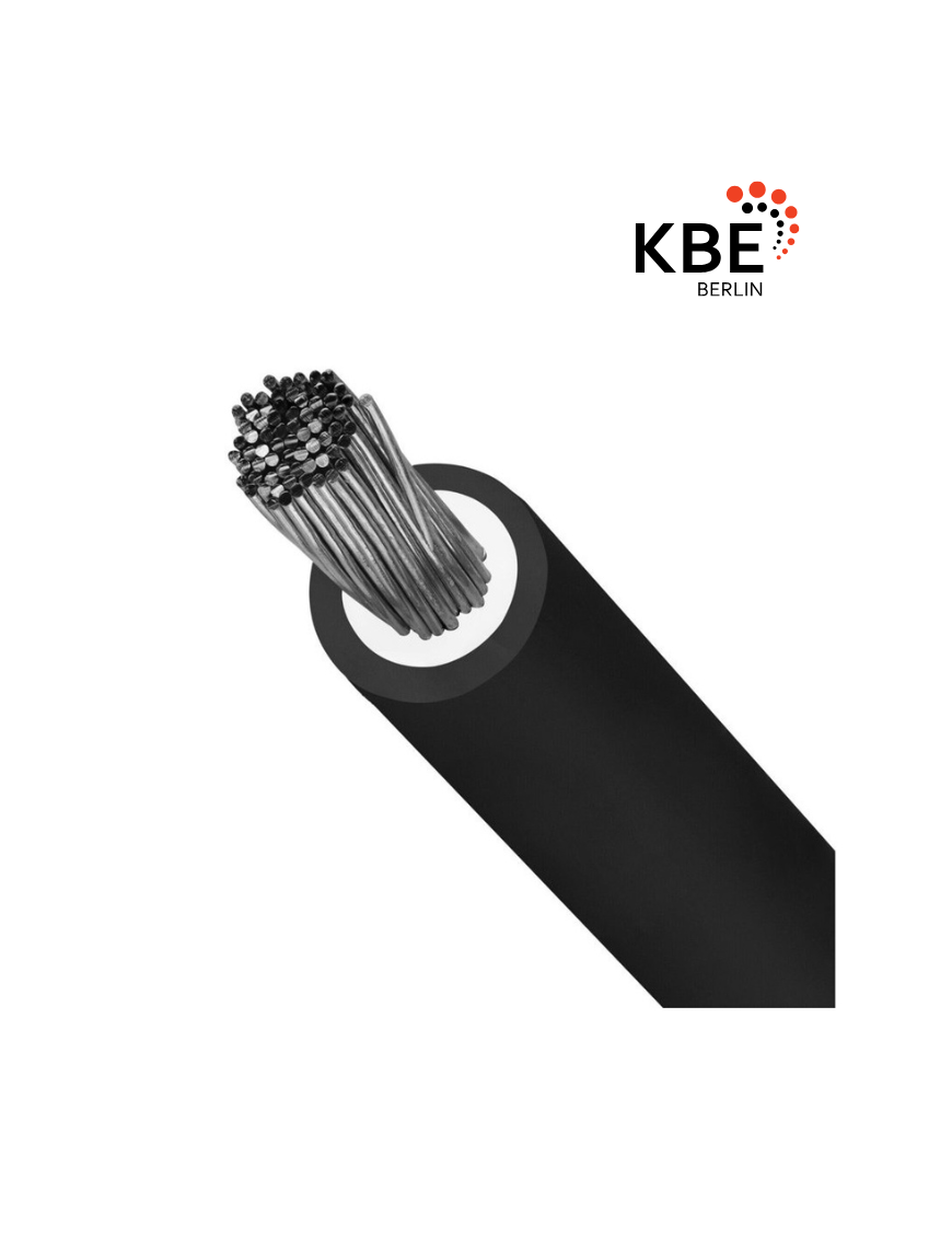 KBE Solarleitung 1x4mm² H1Z2Z2-K Schwarz