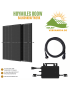 Balkonkraftwerk Komplettset 800W Hoymiles HMS-800 Trina Solar