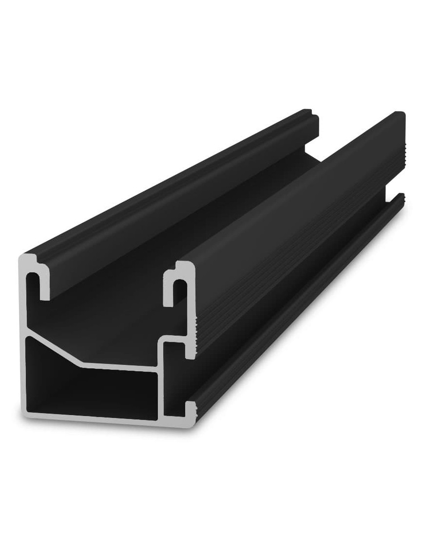K2 SingleRail 36, 4.80 m Montageschiene Schwarz - 2004396