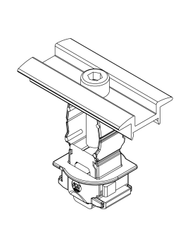 K2 Universal Mittelklemme Schwarz - 2004148
