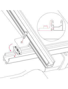 K2 Kreuzverbinder Set SingleRail36 - 2003145