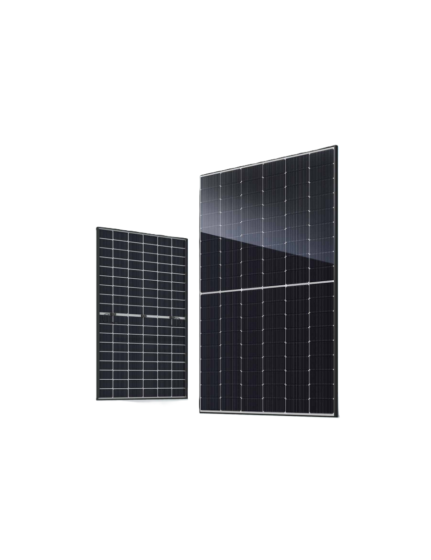 JA Solar JAM54D40-460/LB 460W Black Frame Bifazial Solarmodul