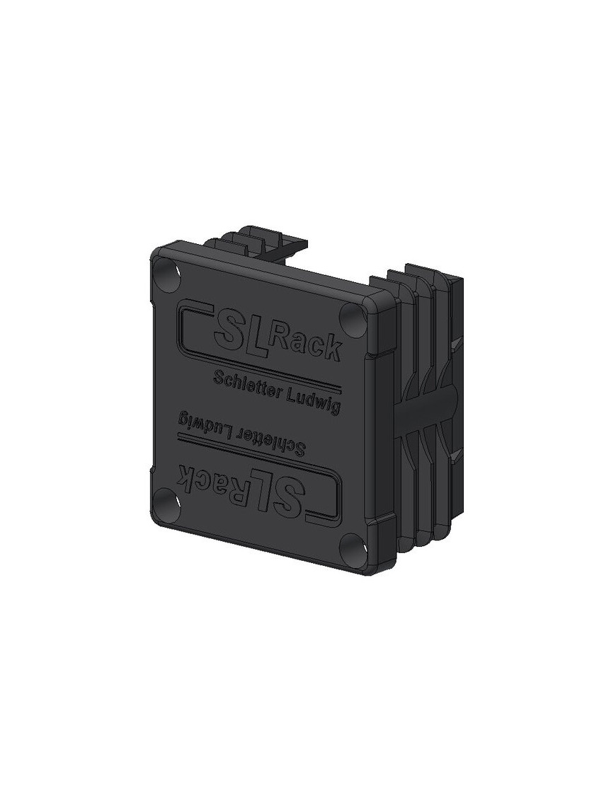 SL Rack RAIL 40 Endkappe schwarz - 94640-05
