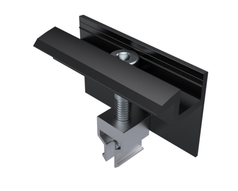 Modulendklemme Klick Schwarz 30-34mm