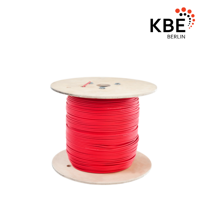 KBE Solarleitung 1x6mm² H1Z2Z2-K Rot 500 M
