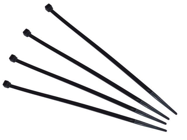 RED Kabelbinder (100 Stück) 4,8x280mm schwarz