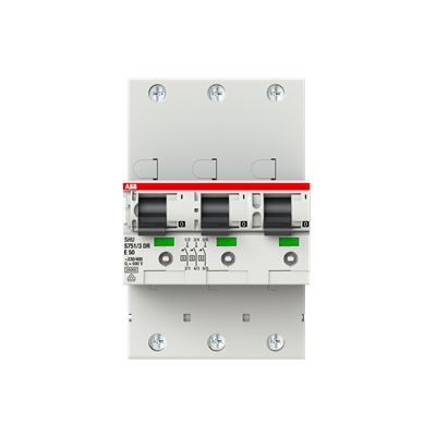 ABB S751/3DR-E35 selektiver Hauptleitungsschutzschalter E-Char. 3-polig 35 A 25 kA