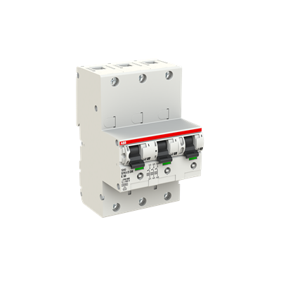ABB S751/3DR-E63 selektiver Hauptleitungsschutzschalter E-Char. 3-polig 63 A 25 kA